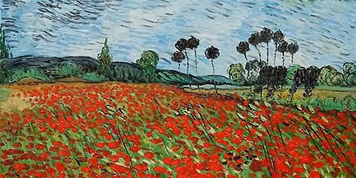 Paint Van Gogh's Field Of Poppies, Bristol