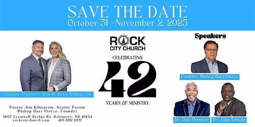 Rock City Church 42nd Anniversary Convention