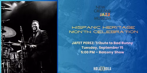 Hispanic Heritage Month Celebration: Jafet Perez: A Tribute to Bad Bunny