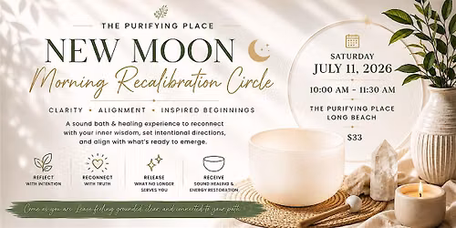 New Moon Morning Recalibration Circle
