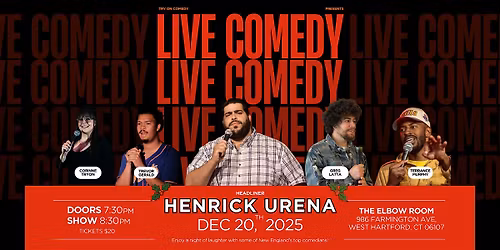 Live Comedy at The Elbow Room