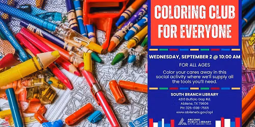 Coloring Club (South Branch)