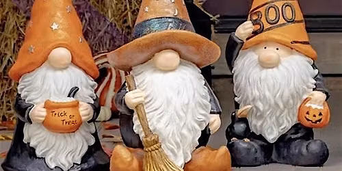 Autumn Gnomes Pottery Class