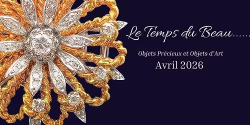 Le Temps du Beau - Vente aux Ench\u00e8res de Prestige