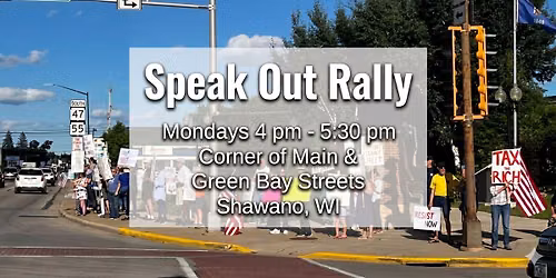 SPEAK OUT! Rally