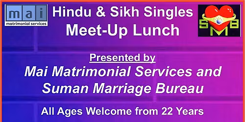 Hindu and Sikh Singles Meet-Up Lunch