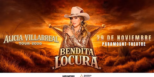  Alicia Villarreal - Bendita Locura Tour 2026
