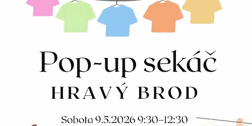 Pop up sek\u00e1\u010d v Hrav\u00e9m Brod\u011b