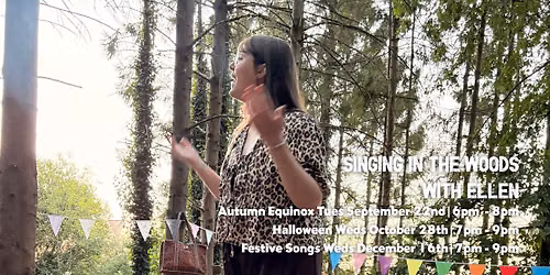 Singing in the Woods with Ellen: Autumn Equinox \ud83c\udf32\ud83d\udd25