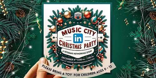 #LinkedInMusicCity Christmas Party