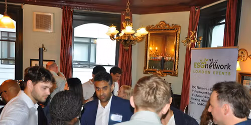 October 2025 Environmental Social & Governance Mayfair Networking Drinks