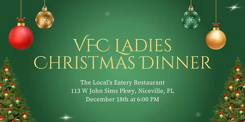 VFC Ladies Christmas Dinner