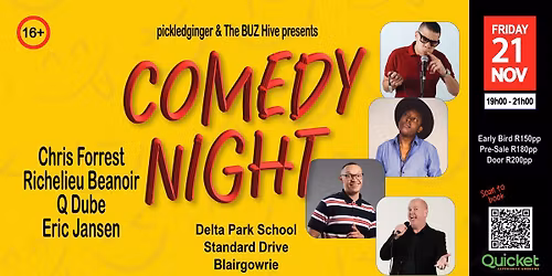 Comedy Night @ Delta Park School