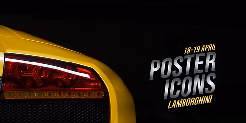 Poster Icons Lamborghini