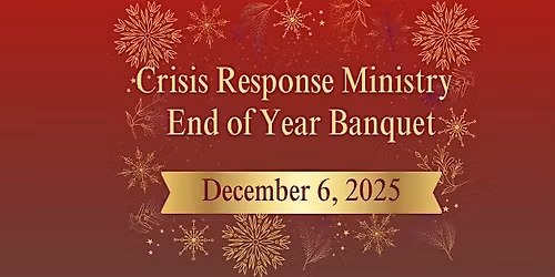 Crisis Response Ministry Banquet