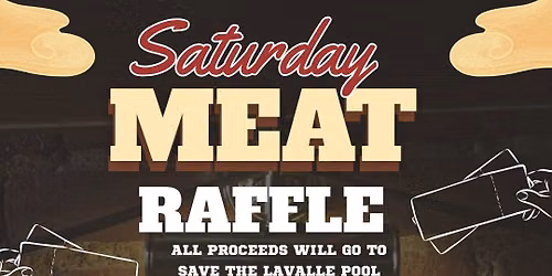 Meat Raffle at the Hungry Huddle