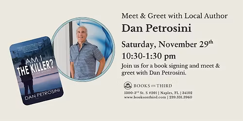 Author Signing with Dan Petrosini
