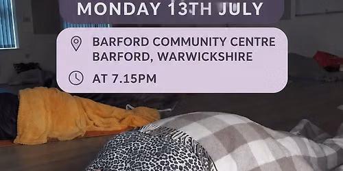 Guided Breathwork Journey with Jess at Barford Community Centre 