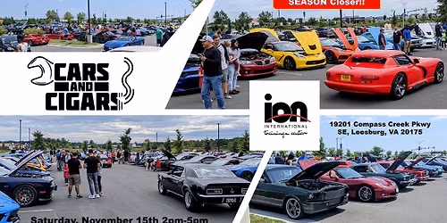 Cars & Cigars November Event at Ion, The Closer!