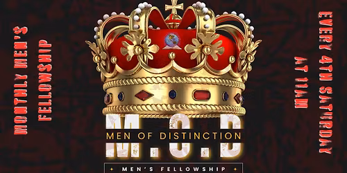 Men of Distinction Monthly Men's Fellowship