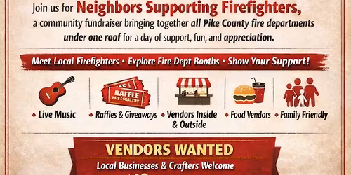Neighbors Supporting Firefighters