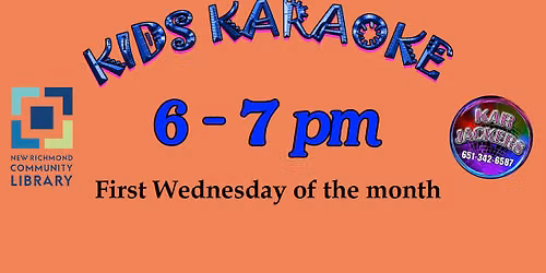 Kid's Karaoke at The New Richmond Community Library