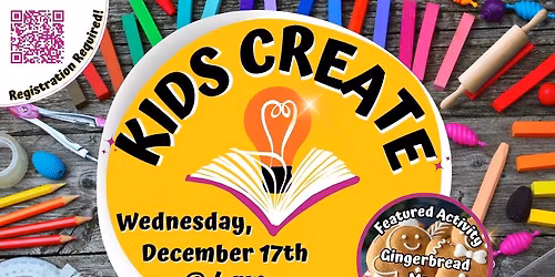 Kids Create: Gingerbread Man Decorating