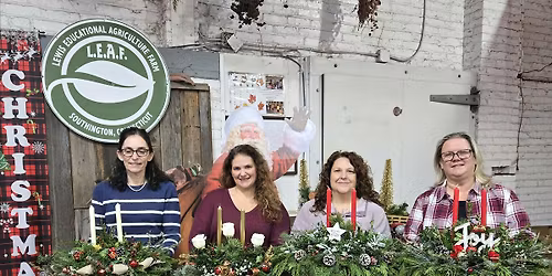 2025 Christmas Centerpiece Making  Workshop at The LEAF