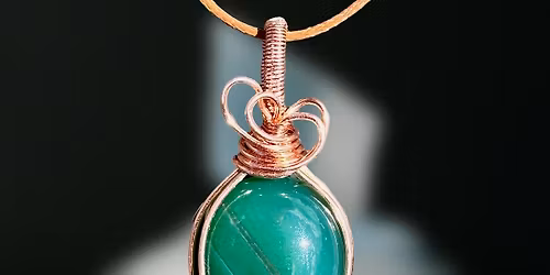 Wire Wrapping for Beginners jewelry  workshop in Montgomery County, Md.