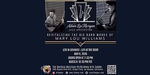 The Adam Lee-Morgan Jazz Orchestra