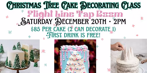 Christmas Tree Cake Decorating Class
