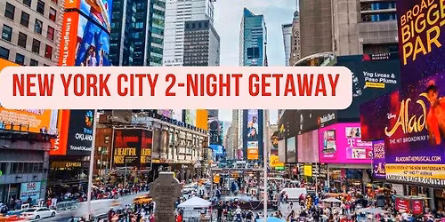 NYC SpringTime 2-Night Stay Getaway