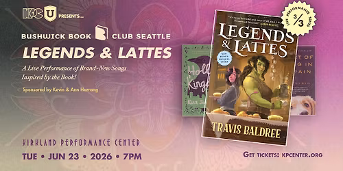 Bushwick Book Club \u2013 Legends & Lattes