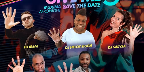 SAVE THE DATE- 2 ABRIL \ud83d\udd90\ufe0f GIVE ME 5 \u2013 2 pistas