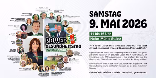 POWER - Gesundheitstag - Gesundes Stainz