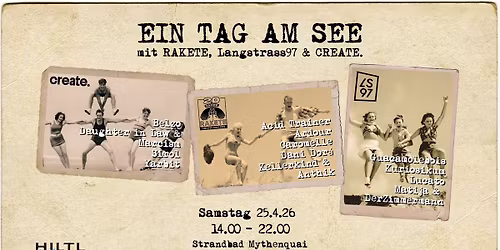 EIN TAG AM SEE mit Rakete, Langstrass97 & Create.