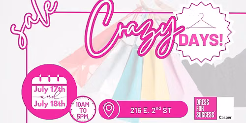 Crazy Days: Summer Boutique Sale