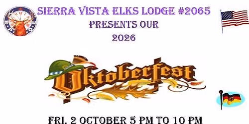 Open to the Public: Annual Lodge Oktoberfest