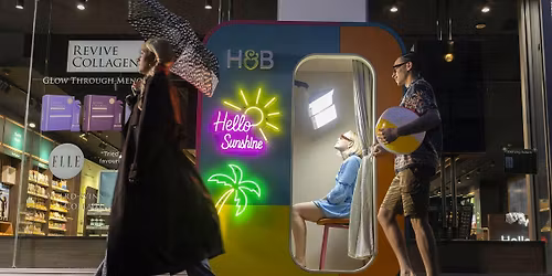 Sunshine Booth by Holland & Barrett \u2013 A Free Event in Cardiff Queen Street