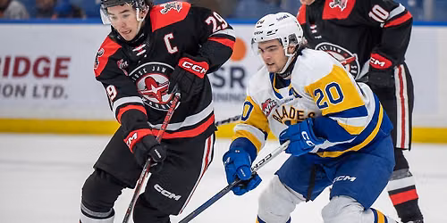 Moose Jaw Warriors at Saskatoon Blades