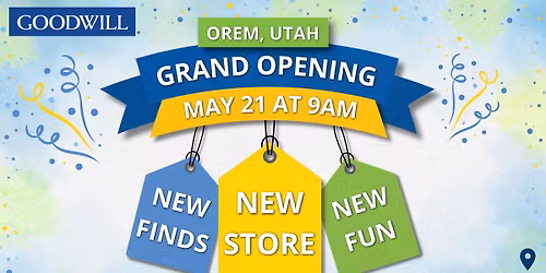 Orem Goodwill Grand Opening