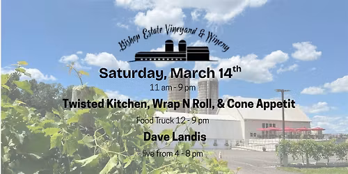 Twisted Kitchen, Wrap N Roll & Cone Appetit Food Truck w/Dave Landis Live