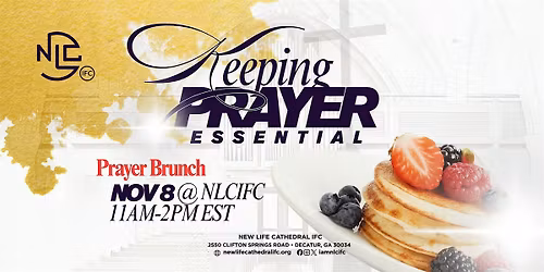 "Keeping Prayer Essential" | Prayer Brunch
