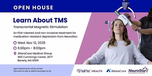 TMS Open House: Discover a New Treatment for Depression