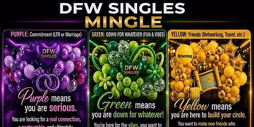 2nd DFW Singles Mingle, Balloon Edition