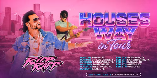 RiFF RAFF LiVE - DALLAS, TX (Feb 6th)