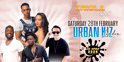 Urban Kiz London | Criola London Workshop & Party | UK Open Urban Kiz Qualifiers