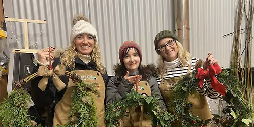 Christmas Wreath Making the Traditional Way - Afternoon Workshop