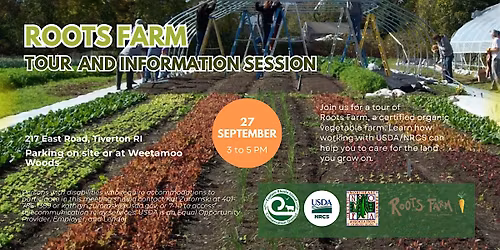 Roots Farm Tour and Information Session