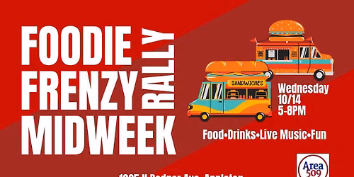 Foodie Frenzy Midweek Rally - 10\/14\/26